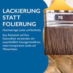Sockelleiste Eiche, natur matt, 16x58x2400 mm, Cube-Profil