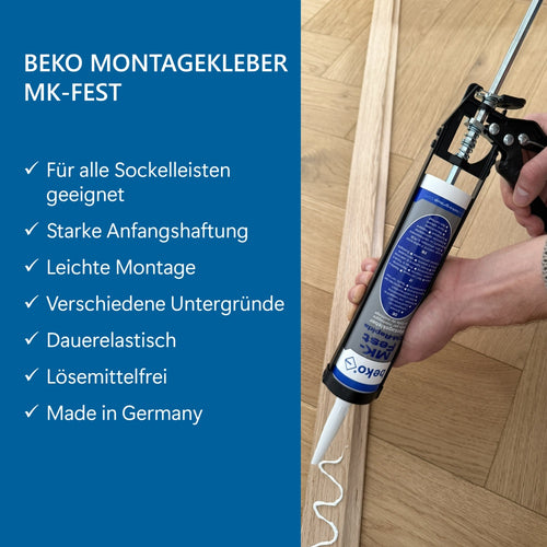 beko Premium Montagekleber MK-Fest, weiß, 310 ml