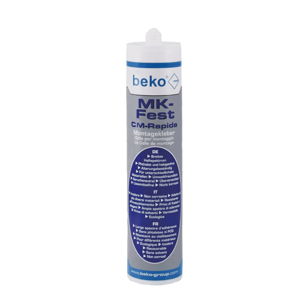 beko Premium Montagekleber MK-Fest, weiß, 310 ml