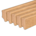 Sockelleiste Eiche, natur matt, 16x40x2400 mm, Cube-Profil