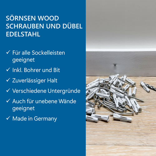40er Schrauben-Set zur Montage (Torx), Edelstahl